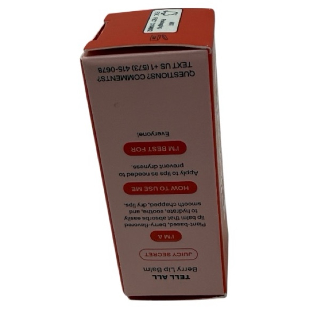 Bubble Tell All Juicy Secret Berry Lip Balm - Picture 5 of 8